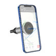 Suport Auto Borofone BH47 Cool Move Magnetic Argintiu cu sistem de prindere la ventilatie