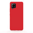 Husa Samsung Galaxy A42 5G Lemontti Liquid Silicon Red