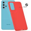 Case Samsung Galaxy A32 5G Lemontti Silicon Silky Red