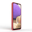 Case Samsung Galaxy A32 5G Lemontti Silicon Soft Slim Santa Red