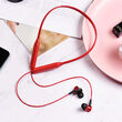In-Ear Headphones Borofone BE29 Joyous, Bluetooth, Red