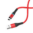 Borofone BU16 Skill USB to Lightning cable, 1.2m Red
