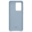 Husa Originala Samsung Galaxy S20 Ultra Leather Cover Sky Blue