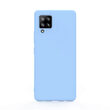 Case Samsung Galaxy A42 Lemontti Silicon Soft Slim Light Blue