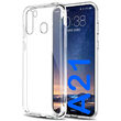 Husa Samsung Galaxy A21 Lemontti Silicon Transparent
