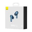 Casti TWS Wireless Baseus Simu S2 Bluetooth 5.0 Blue(in-ear)