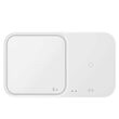 Original Charger Duo Pad Samsung Wireless 15W with fast charging White (plug charger included)