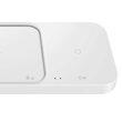 Original Charger Duo Pad Samsung Wireless 15W with fast charging White (plug charger included)