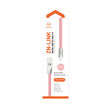 Cable MicroUSB Mcdodo Zn-Link Silver Pink (1.5m, 2.4A max)