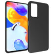 Xiaomi Redmi Note 11 Case Lemontti Silicon Silky Black