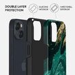 Husa iPhone 14 Plus Burga Dual Layer Emerald Pool
