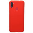 Case Samsung Galaxy A11 Lemontti Silicon Silky Red