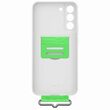 Husa Originala Samsung Galaxy S22 Plus Silicone Cover with Strap White