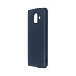 Carcasa Samsung Galaxy A6 (2018) Just Must Uvo Navy (material fin la atingere, slim fit)