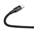 Cable Type-C to MicroUSB+Lightning+Type-C Baseus 3 in 1 PD 20W Black 1.5m