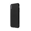 Carcasa iPhone XS / X Just Must Uvo Black (material fin la atingere, slim fit)