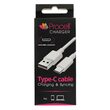 Cable Type-C Procell USB Black 1m