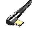 Cable Type-C to Type-C Mcdodo Firefox Fast Charge Black (90 degrees, PD, 1.2m, 100W)