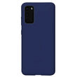 Samsung Galaxy S20 Plus Case Lemontti Silicon Silky Dark Blue