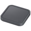 Original Samsung Pad Wireless Charger 15W with fast charging Black (plug charger and cable in