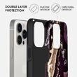 Husa iPhone 14 Pro Max Burga Dual Layer Purple Skies
