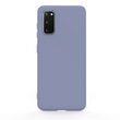 Case Samsung Galaxy S20 Lemontti Silicon Soft Slim Lavender Gray