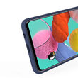 Case Samsung Galaxy A51 4G Lemontti Liquid Silicon Dark Blue
