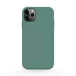 iPhone 11 Pro Case Lemontti Liquid Silicon Forest Green