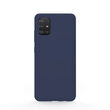 Case Samsung Galaxy A51 4G Lemontti Liquid Silicon Dark Blue
