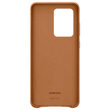 Husa Originala Samsung Galaxy S20 Ultra Leather Cover Brown