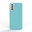 Husa Samsung Galaxy S21 Lemontti Liquid Silicon Tiffany Blue