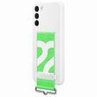 Husa Originala Samsung Galaxy S22 Plus Silicone Cover with Strap White
