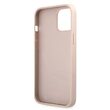 Case iPhone 12 Pro Max Guess PU 4G Metal Logo Pink