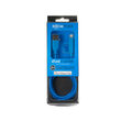 Cablu MicroUSB & Lightning MFI Boompods Duo Blue (1m, impletitura textila)