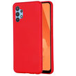 Case Samsung Galaxy A32 5G Lemontti Silicon Silky Red