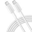 Anker Cablu 322 Type-C la Type-C 60W, 0.91m Alb