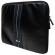 BMW Husa Laptop 14 inch Carbon Blue Stripes Negru