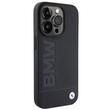 BMW Husa MagSafe Leather Hot Stamp iPhone 15 Pro Black