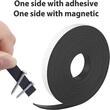 Banda magnetica rola 10m pentru rafturi metalice, 60 mm (latime) si 1,5 mm (grosime)