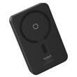 Baseus Acumulator extern MagPro Magnetic 5000mAh, 20W, MagSafe, USB-C, cablu Type-C, 3A, 30cm, Negru