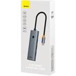 Baseus Multihub UltraJoy Type-C la 4 x USB 3.0 Gri