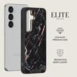 Burga Husa Elite Gold Rose Gold Marble Samsung Galaxy S25 Plus