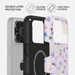 Burga Husa Dual Layer Magsafe Wildflower iPhone 17 Pro Max