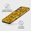Burga Husa Dual Layer Orange Lemonade Samsung Galaxy S23