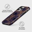 Burga Husa Dual Layer Velvet Night iPhone 14 Pro Max