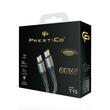 Prestico Cablu T10 Type-C la Type-C Fast Charge, PD, 60W, 1m, Negru