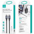 Usams Cablu US-SJ524 Type-C la Type-C PD, Fast Charging, 100W, 1.2m Negru  -T.Verde 0.18 lei/buc