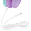 PowerLocus Casti pentru copii, Wireless, P1 Teal Purple
