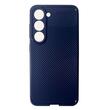 Devia Husa Carbon Fiber Texture Shockproof Samsung Galaxy S23 Plus Blue