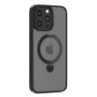 Devia Husa Delight Series Magnetic iPhone 15 Pro cu suport Negru